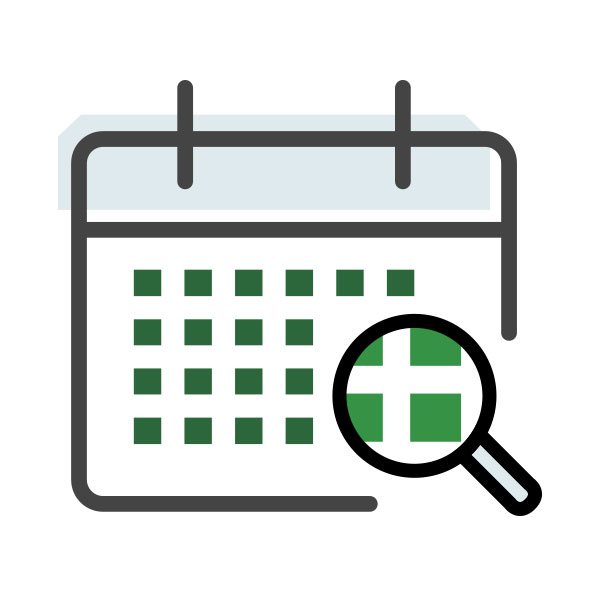 Browse calendar icon